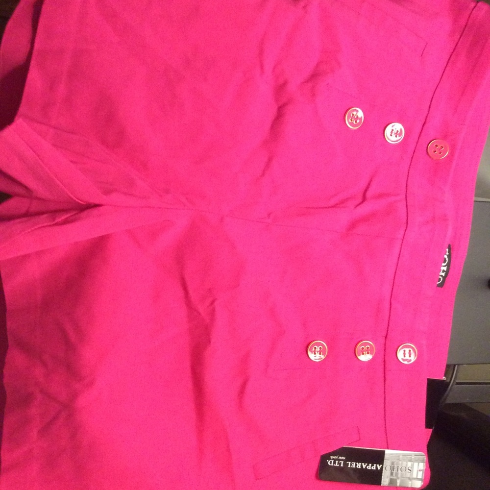 New Fuchsia Dressy Shorts XL
